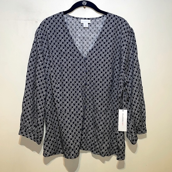Liz Claiborne Tops - Liz Claiborne Cotton Rayon Top XXL NWT